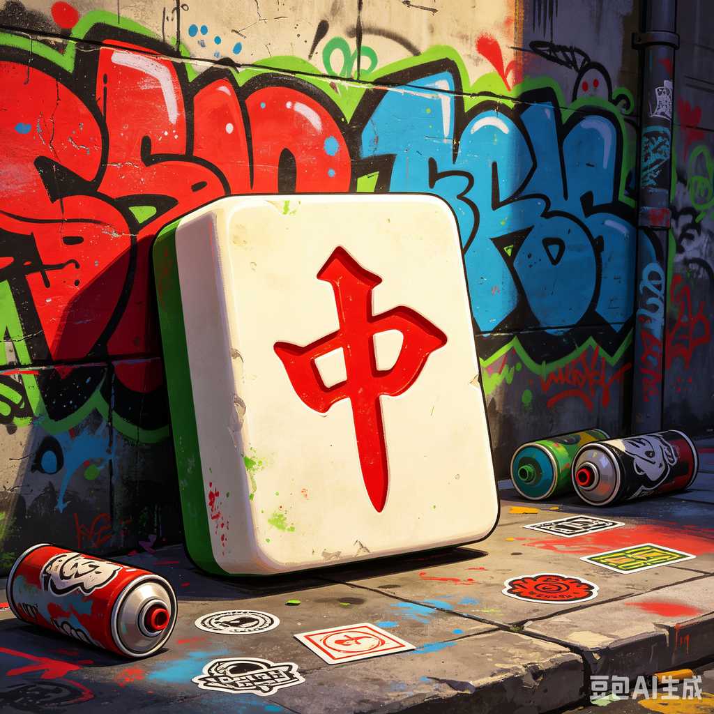 bright color mahjong tiles